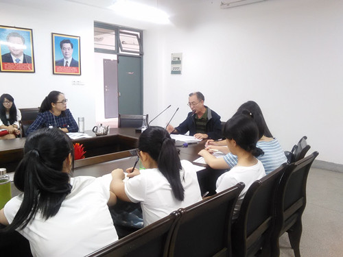 中国社科院研究员王建民到公司交流讲学