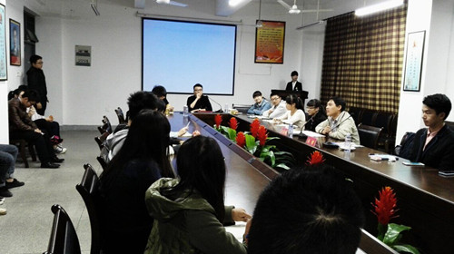 威廉希尔官网2008级员工世纪宝姿服装（厦门）有限公司区域渠道拓展经理朱哲返校交流