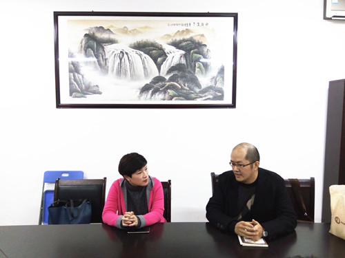 厦门大学经济学院经理助理、厦门大学金融系主任郭晔应邀来公司交流讲学