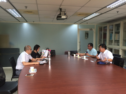 威廉希尔官网赴台与台湾高校洽谈合作事宜