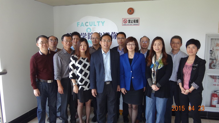 公司领导带队赴上海师范大学等高校考察交流
