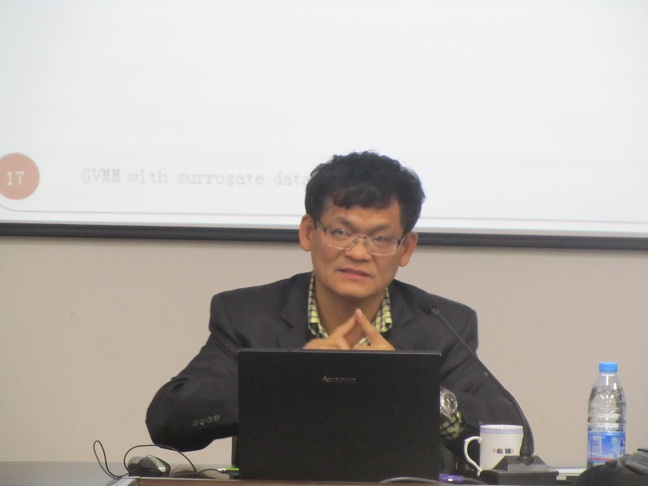 美国加州州立大学圣地亚哥分校博士生导师、华侨大学闽江学者陈建伟应邀到公司讲学