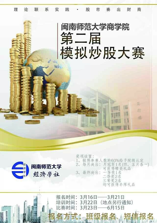 威廉希尔官网第二届模拟炒股大赛
